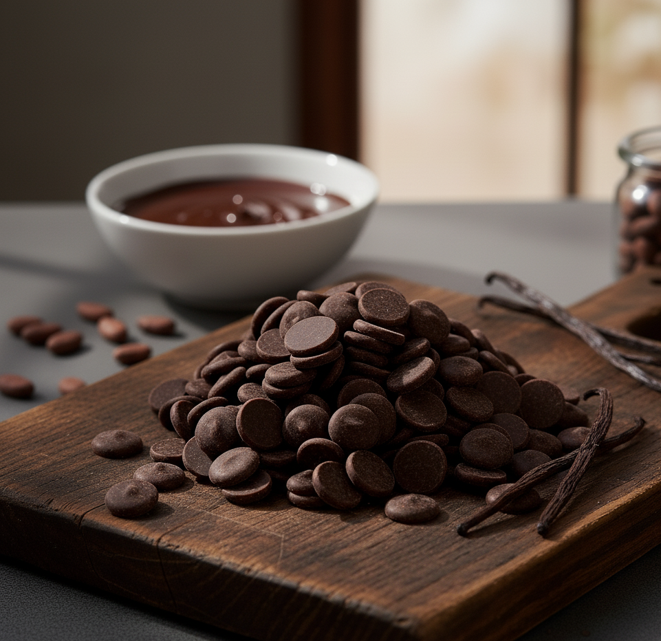 Chocolat de couverture 72% cacao Équateur (1kg)